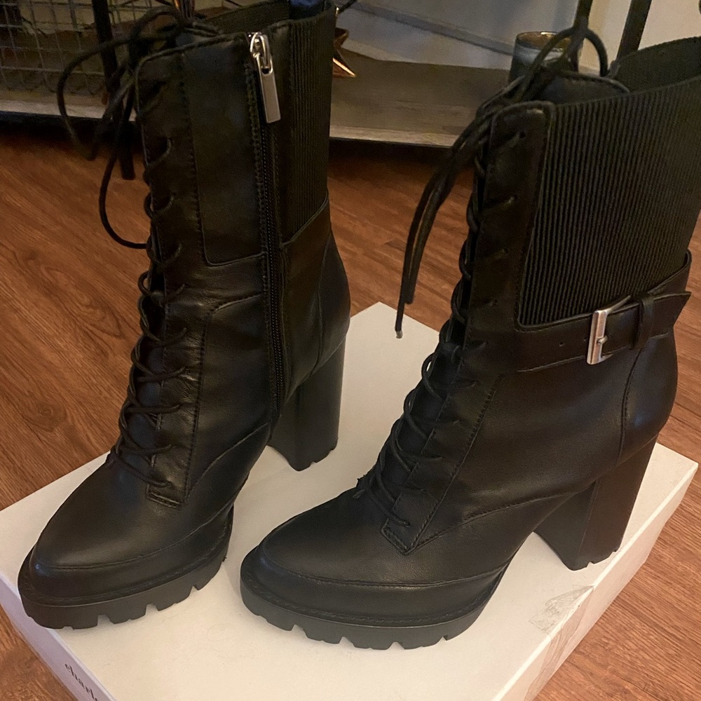 Charles David Combat Boots